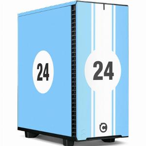 Legends Grand Touring Intel Core i5 RTX 4070 SUPER Evolution Sim Racing PC  Blue and White