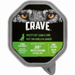 Crave Adult Hundefutterpastete 150300 g  150 g Lamm und Rind jetzt 390  11  Rabatt