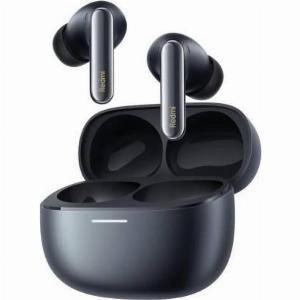 Xiaomi redmi buds 6 pro auricolari bluetooth audio dimensionale con tracking del movimento della testa hires audio cancellazione attiva del rumore comandi touch bilanciamento altibassi space black