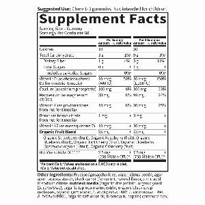 Vitamin Code Calcium  Magnesium Gummies  Framboos  60 Gummies