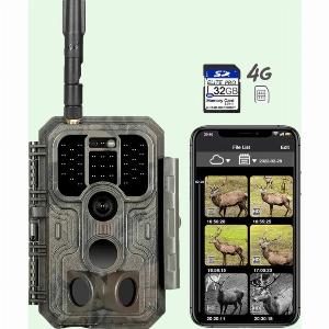 Caméra de chasse 4G LTE 32MP 1296P nocturne infrarouge 34  à 15599