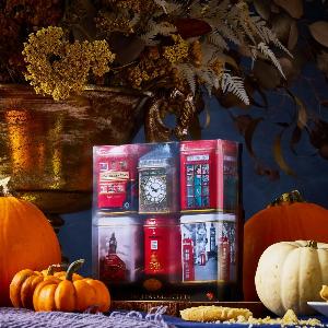 Enjoy 17 Discount on the Finest British Mini Tea Tin Set of 6