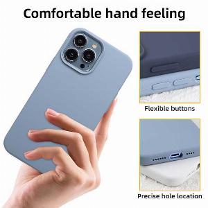 Silicone Case For iPhone 16 15 14 13 12 11 Pro Max 14Plus 15Pro X XR XS Max Phone Bumper Shockproof Soft Cover iPhone 16 Pro brown