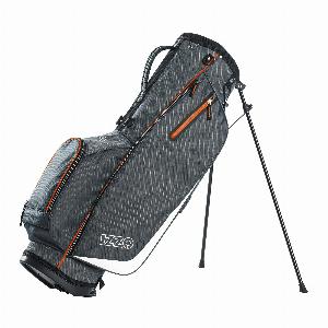 Izzo 2025 ultra lite golf stand bag  charcoal  orange