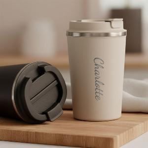 Enjoy 36 Discount on Customised Thermal Mug with Text