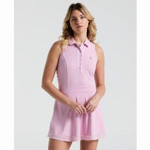Womens Veronica Sleeveless Dress In Charm Pink