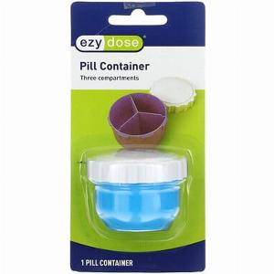 Ezy Dose Pill Container Three Compartments 1 Count