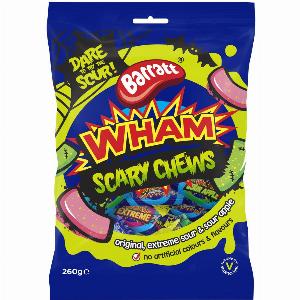 Barratt Wham Scary Chews 260g