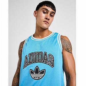 adidas Originals Arch Basketball Vest  Blue  Mens
