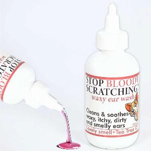 Ear Wash Soothe Itchy Gunky Waxy  Smelly Ears Head Shaking Scratching  Rubbing