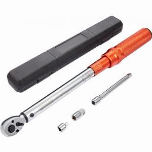 VEVOR Drehmomentschlüssel 38 14110Nm Drehmomentschlussel Fahrrad  Motorrad Set  3 Fehlergenauigkeit mit 2 Verlängerungsstangen 1524mm 3812  38 14 Adapter 72 Zähne Einstellbar