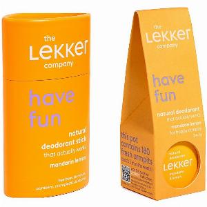 The Lekker Company Deodorant Mandarine  Zitrone Set