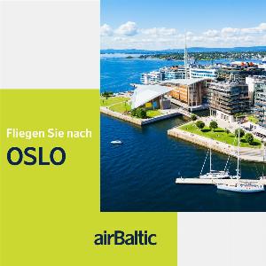 Thessaloniki nach Oslo Jetzt nur 149  statt 159   6  Ersparnis