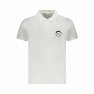 6 Rabatt auf Trussardi Poloshirt Basic mit Print und 2 Knöpfen S