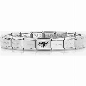 Get 58 Discount on the Nomination Classic Silvershine Auntie Heart Bracelet
