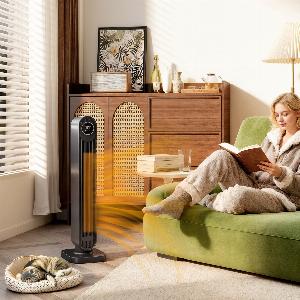 Save 50 on HOMCOM 2000W Ceramic Heater with Fan Timer  Oscillation