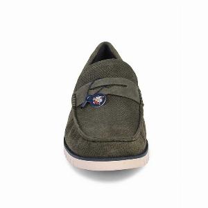 50 Discount on Tommy Bowe Green Michigan Loafers Size 45