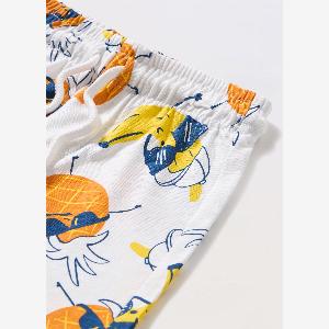 Blukids Shorts In Jersey Di Puro Cotone Neonato Bambino Bianco Taglia 1218