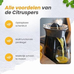 GoodForce Zitruspresse Elektrische Orangenpresse Obstpresse Zitronenpresse