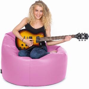 Faux Leather Bean Bag Chair