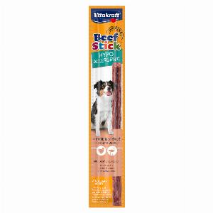 26 Rabatt auf 12g Curcan  Strauß Hypoallergen Rindersticks für Hunde