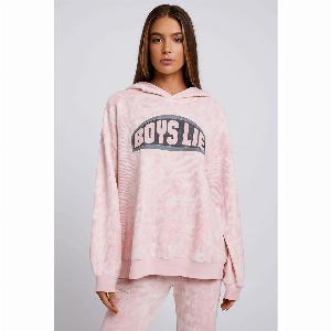 Enjoy 4 Discount on Boys Lie Rhinestone Hoodie in Pink Size XSS