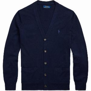 POLO RALPH LAUREN Cardigan in lana lavabile SlimFit