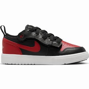 Jordan Aj1 Low Toddler Trainers  Black  Size 105  Leather