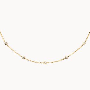 Collier Cristal Solitaire  de 99  à 89  10  de remise