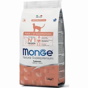 60 Rabatt MONGE LachsKatzenfutter für Erwachsene 15 kg