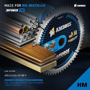 Sparen Sie 50 auf das HM Kreissägeblatt 250 x 2618 x 30 Z80 TF