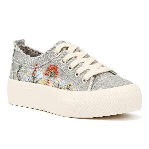 Blowfish Malibu Sadie Sun Womens GrayFloral Sneakers
