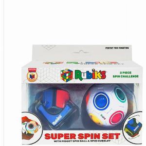 Rubiks Super Spin Fidget Game 2 Pack