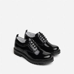 NeroGiardini Outlet Stringate Teens da Ragazza Nero