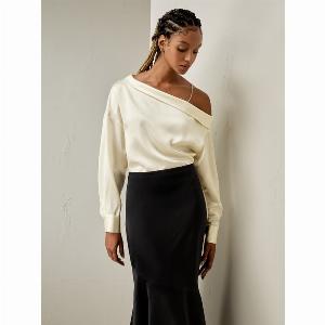 Sconto del 15 su top in seta bianca LILYSILK con tracolla removibile