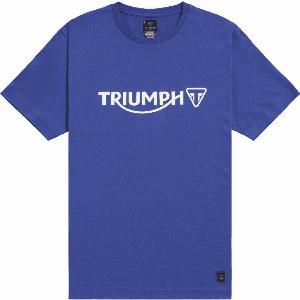 Get 16 Discount on Blue Triumph Cartmel Logo TShirt  Motorcycle Apparel