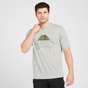 Peter Storm Mens Campervan TShirt  Grey Grey