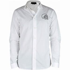 Get 23 Discount on Gold Cut Long Sleeve Skull Shirt