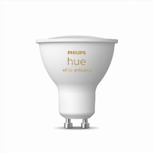 Philips Hue White Ambiance GU10 LED Lampe 400lm  12erSet