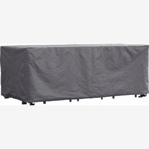 Perel OutdoorAbdeckung für GartenSet grau rechteckig 285 cm x 180 cm x 95 cm