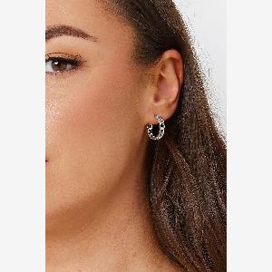 Yours Lot De 6 Boucles Doreilles Créoles Et Clous Mixtes Argentéessize One Size