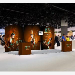 Enjoy 12% Discount on Custom 20 Ft Trade Show Booth Best of Signs