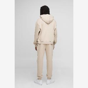 Herren Basic Jogginghose mit BM Signature  Stone  Größe XS  boohooMAN