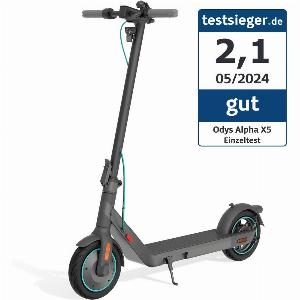 Odys Alpha X5 EScooter jetzt für 39999  erhältlich vorher 599  Rabatt von 33