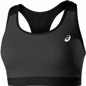 Color Block III SportBH DamenGrauSchwarz