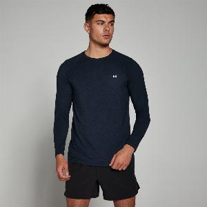 Haut à manches longues MP Performance pour hommes  Bleu marine chiné  M