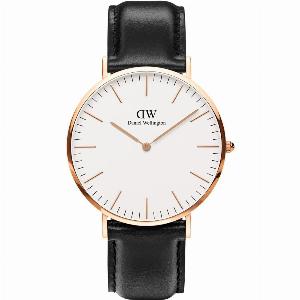 Daniel Wellington Classic Sheffield 36mm Rose Gold Uhr nur 10140