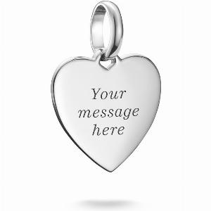 THOMAS SABO Connect Silver Small Heart Charm Pendant