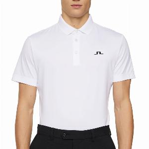 Jlindeberg 2025 bridge golf polo shirt  white