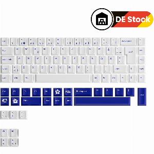 50 Discount on Blue and White ISO Nordic Keycap Set 96 Keys
